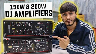 150w और 200w DJ Amplifiers Unboxing and Review ATi pro क्या चीज़ बनाई है | DJ Guruji🔥