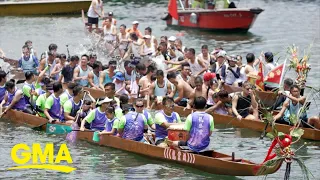 Dragon boats to race in Washington, DC