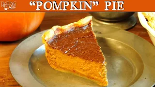 Pumpkin Pie from 1796 - A History of Pumpkins