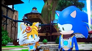 Sonic Boom Alone Again, Unnaturally Robot Attack Scene + Ending Scene