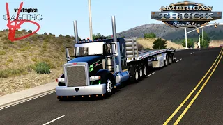 St  George to Montrose - Peterbilt Project 3XX & Benson Flatbed - American Truck Simulator