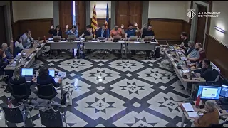 Ple municipal ordinari del 24 d'octubre de 2022