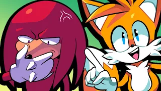 Knuckles learns what a Continent is! | Sonic Comic Dub