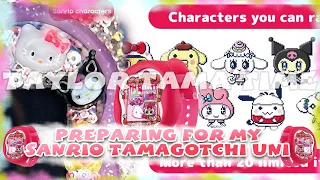 Preparing For My Tamagotchi Sanrio Uni