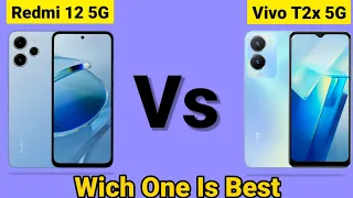 Redmi 12 5G vs Vivo T2x 5G - Phone Comparison 🔥#redmi12 #vivot2x5g