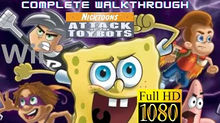 Longplay of Nicktoons Attack of the Toybots (Wii, 2007)-Complete Walkthrough in HD