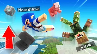 MINECRAFT mas a GRAVIDADE desliga DO NADA