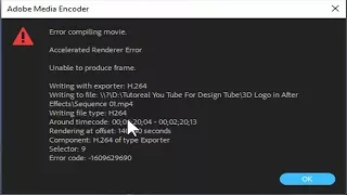 حل مشكلة Error Compiling Movie أدوبي بريمير ||  How To Fix Error Compiling Movie in Premiere