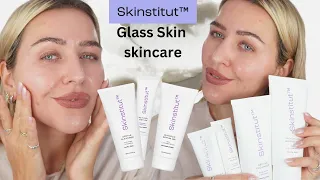 must try for glass like skin effect! SKINSTITUT skincare products #skincare #glassskin #skinglow