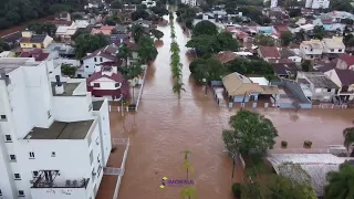 05/05/24 - Guaíba - Bairros Loteamento do Engenho e Ipê - Enchente recorde