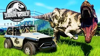 Welcome to Jurassic World! - Making Our Own Dinosaur Park! - Jurassic World Evolution Gameplay