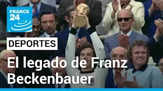 El legado de Franz Beckenbauer, la leyenda alemana del fútbol que falleció a los 78 años