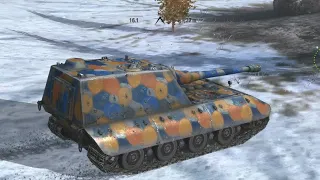 Jag Panzer E 100 ● 8.8K DMG ● 5 KILL ● WOT Blitz Replay