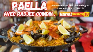 La PAELLA de Radjee COINDIN sur KANAL AUSTRAL.TV