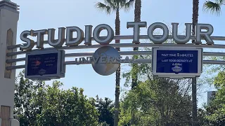 Studio Tour at Universal Studios Hollywood - Full POV - 4K