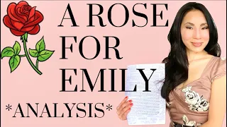 Don’t Be Manipulated! English Prof Cautions You Over Faulkner's "A Rose for Emily" Analysis ☠️🌹