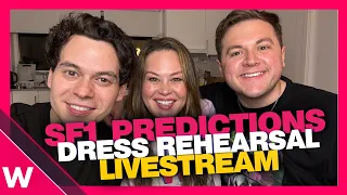 Eurovision 2024: Semi-Final 1 Predictions after Dress Rehearsal  (LIVESTREAM)