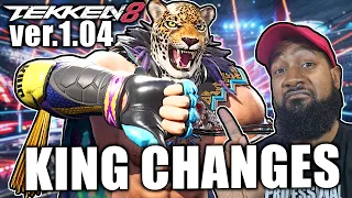 Lil Majin Reviews Tekken 8 Patch 1.04 KING CHANGES!