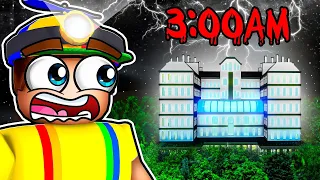 We Explored a HAUNTED Abandoned Hotel In Roblox!