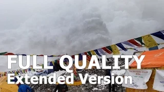 Hit by avalanche in Everest basecamp 25.04.2015 FULL QUALITY - EXTENDED VERSION