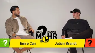 Julian Brandt vs Emre Can | Who knows more? BVB Challenge