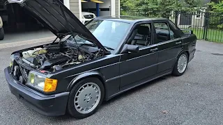 The game plan and first mods/maintenance Mercedes 190e 2.3 16v