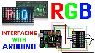 P10 RGB LED Display with Arduino | Interfacing | Connection Diagram | Arduino Code | DIY