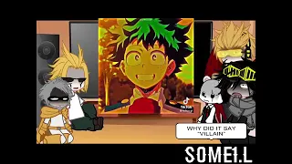 Mha react to Season 6 Deku||Part 1|| Manga spoilers||read description