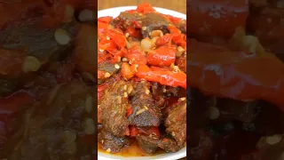 Cara Masak DAGING Disambalin!Bikin ketagihan.. #short #sambal #dagingbalado #masakdaging