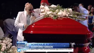 LUPILLO RIVERA canta a su hermana Jenni en emotivo Funeral 12/19/2012