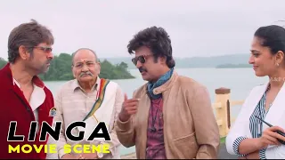 Lingaa Movie Scenes | Rajini reveal Jagapathi Babu's true intention | Anushka