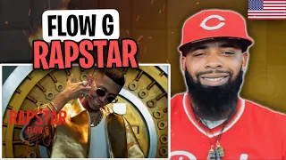 AMERICAN RAPPER REACTS TO -FLOW G - RAPSTAR (Official Music Video)