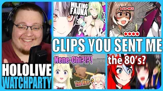 REACTION Hololive Clips YOU SENT ME #6