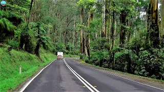 Relax driving in Australian countryside.【4K】
