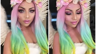 Magical UNICORN Makeup Tutorial !!!