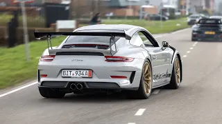 Supercars Accelerating - Edo 918 Spyder, 812 Competizione, Armytrix GT3 RS, Aventador, SF90 Spider