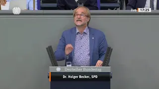 Debatte über Raumfahrtstrategie der Bundesregierung. Rede Dr. Holger Becker, MdB (SPD-Fraktion)