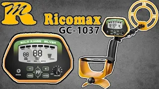 Beginner Metal Detector RICOMAX GC1037 : What you need to know