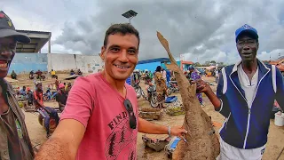 O mercado de rua mais frenético do MUNDO - Mbour Senegal 🇸🇳