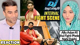 DJ Movie Allu Arjun Interval Fight Scene Reaction | Allu Arjun | Duvvada Jagannadhamn | Amber Rizwan