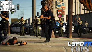 LSPDFR 0.4.6 | GTA 5 | COPS TV Show Theme Intro (LAPD)