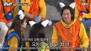 JENNIE ASKED KWANG SOO ABOUT SUN BIN | RUNNINGMAN EP525