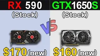 RX 590 Vs. GTX 1650 Super | 1080p and 1440p | New Games Benchmarks