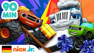 Blaze und die Monster-Maschinen | Blaze vs. Crusher und Pickle – für 90 Minuten! | Nick Jr.