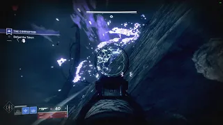 The Corrupted for Malfeasance Exotic solo last boss cheese.