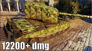 ТРИ ОТМЕТКИ 12200+ dmg 🌟 FV4005 Stage 2 World of Tanks лучший бой