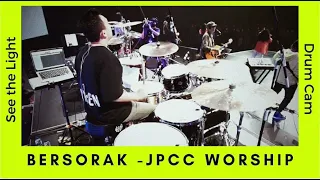 Bersorak - JPCC Worship (Drum Cam with Click & Cue) Live from See the Light.