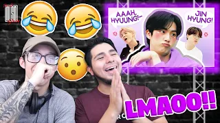 bts can't stop whining to their jin hyung | NSD REACTION