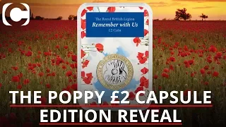 Just released: The WORLD’S FIRST Remembrance Poppy £2 Coin.