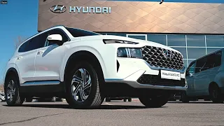Обзор новой Hyundai Santa Fe 2021 модельного года